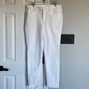 NWT Vince Camuto White Ankle Jeans